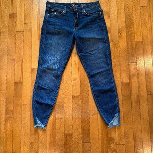 7 For All Mankind The Ankle Skinny Jeans - Size 32